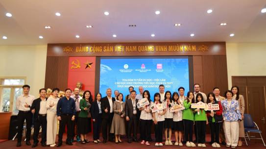 ISASE – ASG (Đức) tổ chức Hội thảo Du học nghề và Du học Đại học Đức tại Trường Thực Nghiệm KHGD