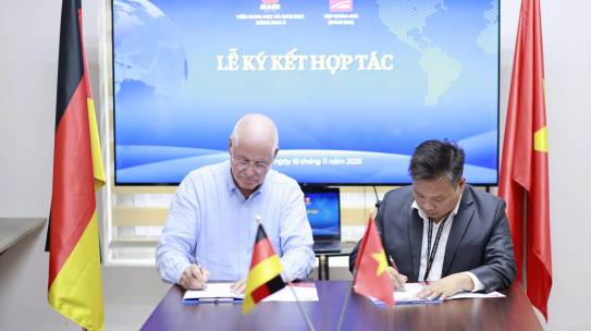 ISASE và Tập đoàn ASG (Đức) tổ chức Hội đàm chiến lược, thống nhất hợp tác toàn diện và ký kết Biên bản Ghi nhớ (MOU)